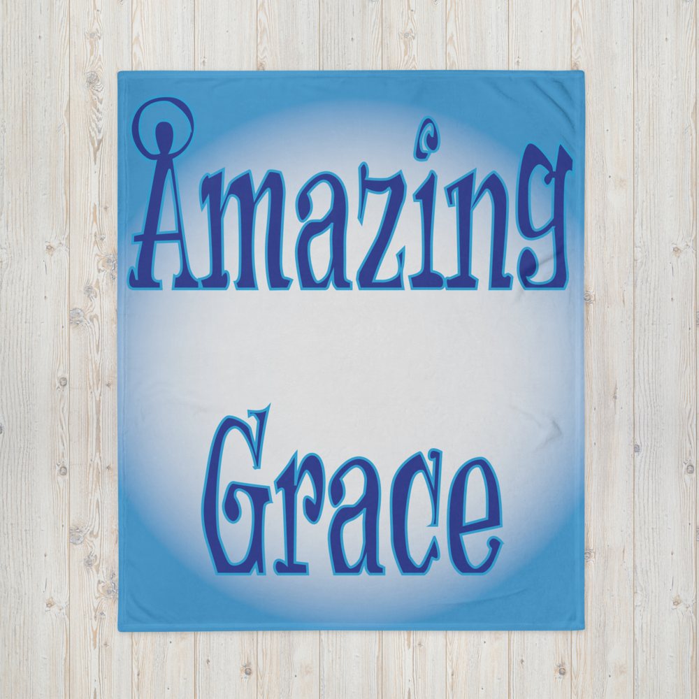 Amazing Grace Throw Blanket